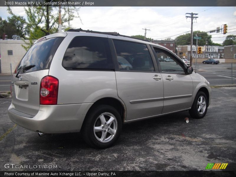 Sunlight Silver Metallic / Beige 2003 Mazda MPV LX