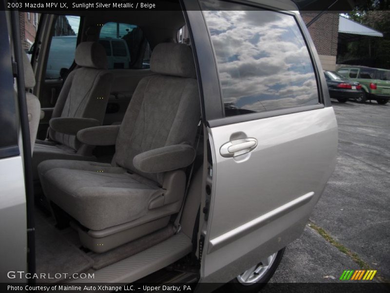 Sunlight Silver Metallic / Beige 2003 Mazda MPV LX