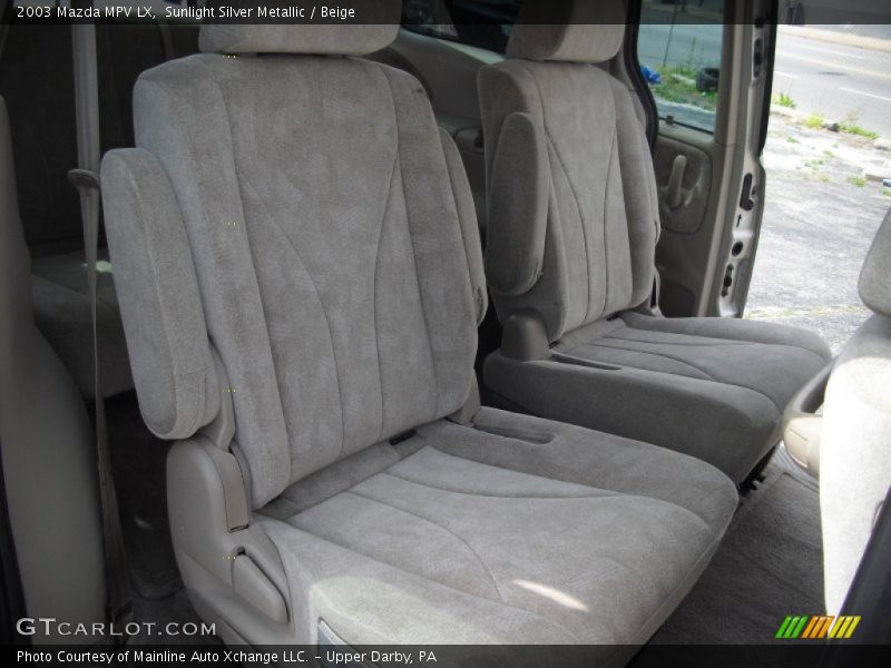 Sunlight Silver Metallic / Beige 2003 Mazda MPV LX
