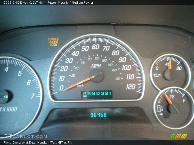 Pewter Metallic / Medium Pewter 2003 GMC Envoy XL SLT 4x4