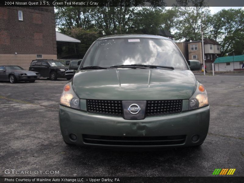 Green Tea Metallic / Gray 2004 Nissan Quest 3.5 S