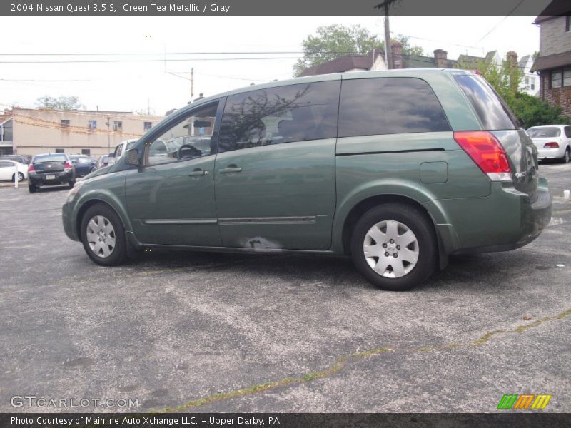 Green Tea Metallic / Gray 2004 Nissan Quest 3.5 S