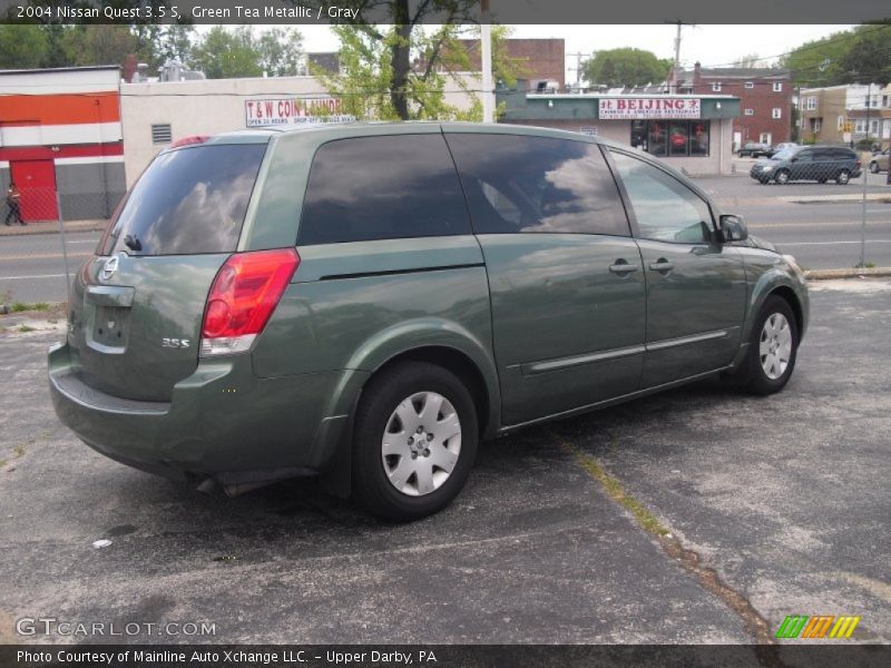 Green Tea Metallic / Gray 2004 Nissan Quest 3.5 S