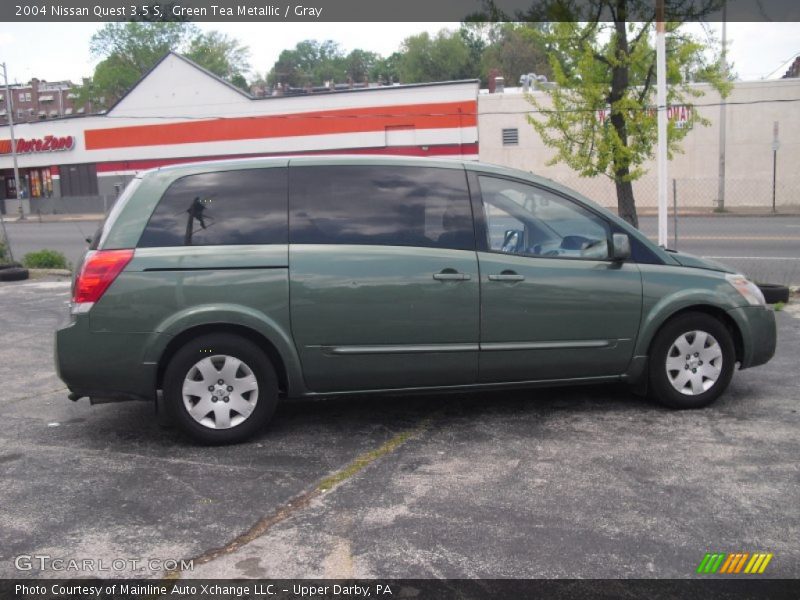 Green Tea Metallic / Gray 2004 Nissan Quest 3.5 S