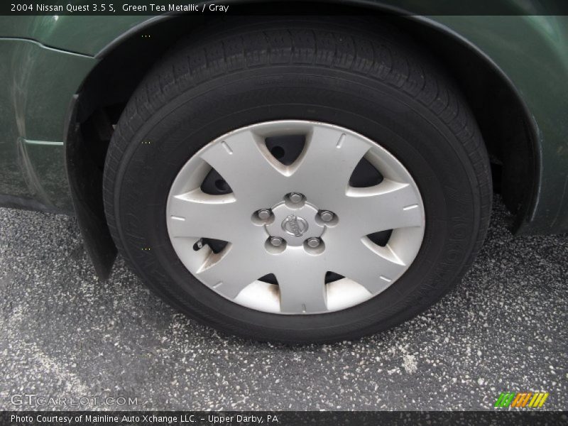 Green Tea Metallic / Gray 2004 Nissan Quest 3.5 S