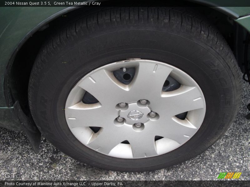 Green Tea Metallic / Gray 2004 Nissan Quest 3.5 S