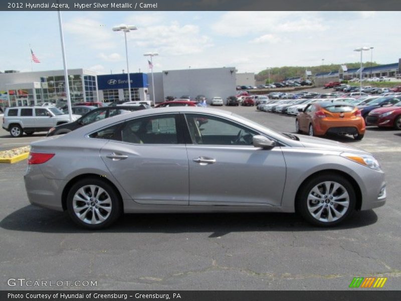 Hyper Silver Metallic / Camel 2012 Hyundai Azera