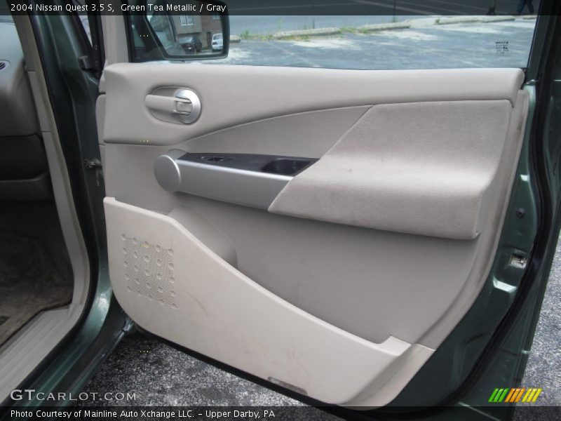 Green Tea Metallic / Gray 2004 Nissan Quest 3.5 S