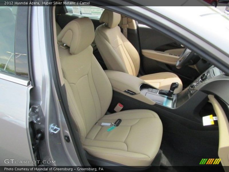 Hyper Silver Metallic / Camel 2012 Hyundai Azera
