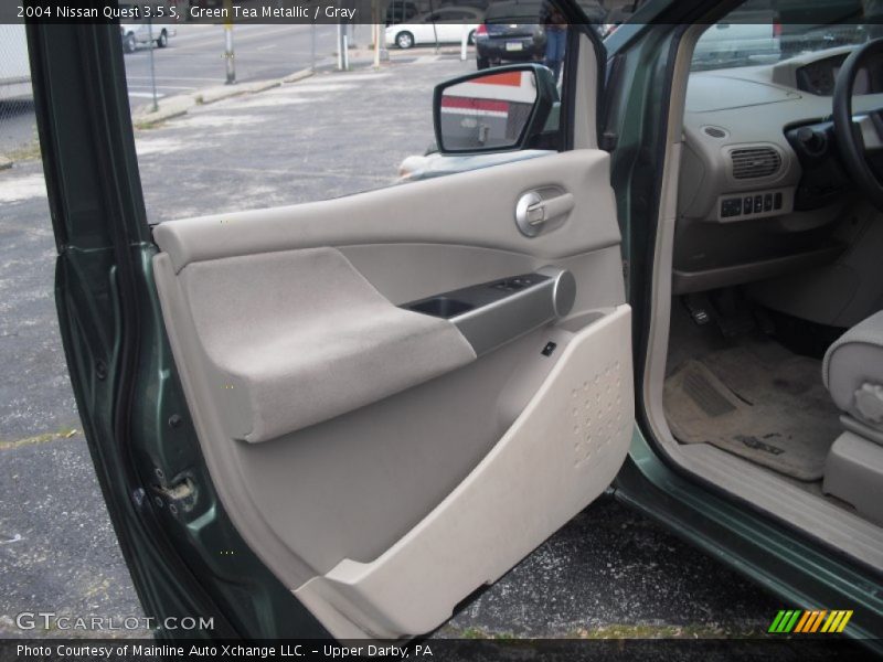 Green Tea Metallic / Gray 2004 Nissan Quest 3.5 S