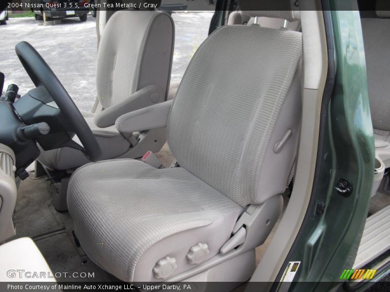 Green Tea Metallic / Gray 2004 Nissan Quest 3.5 S