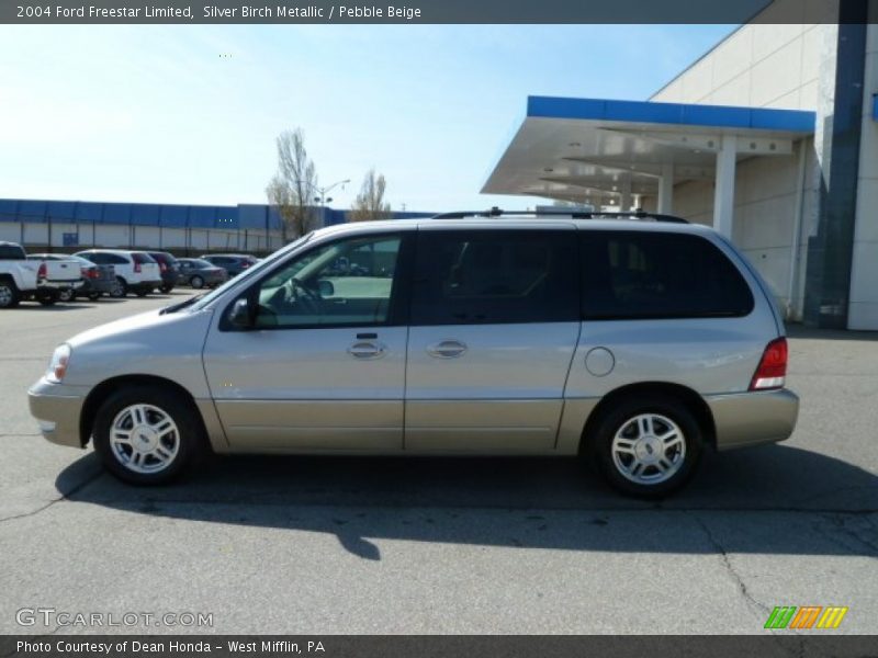 Silver Birch Metallic / Pebble Beige 2004 Ford Freestar Limited
