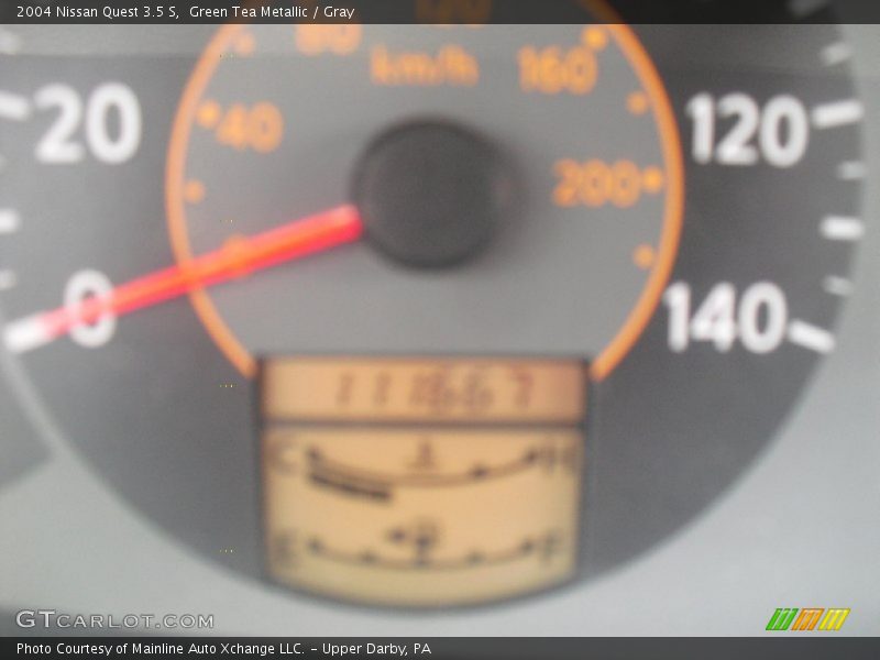 Green Tea Metallic / Gray 2004 Nissan Quest 3.5 S