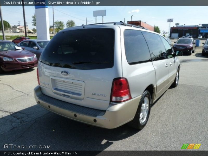 Silver Birch Metallic / Pebble Beige 2004 Ford Freestar Limited