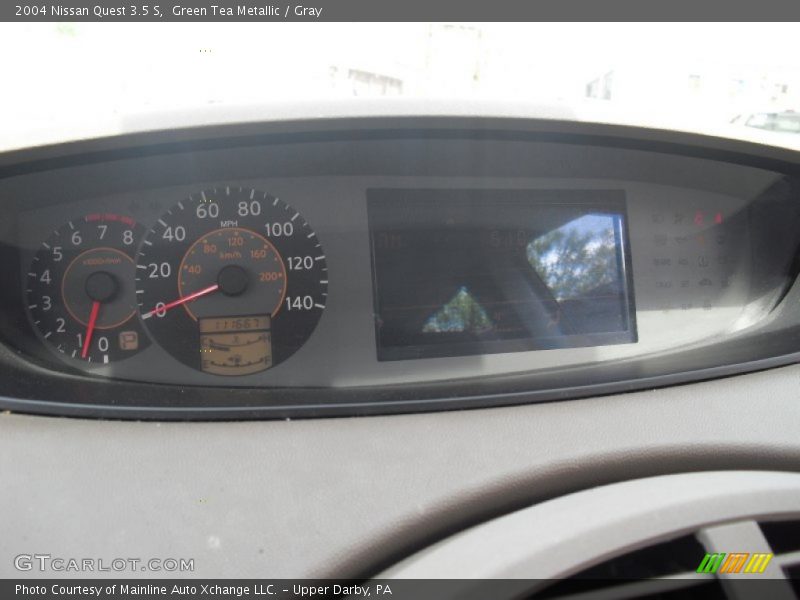 Green Tea Metallic / Gray 2004 Nissan Quest 3.5 S