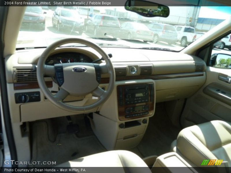 Silver Birch Metallic / Pebble Beige 2004 Ford Freestar Limited