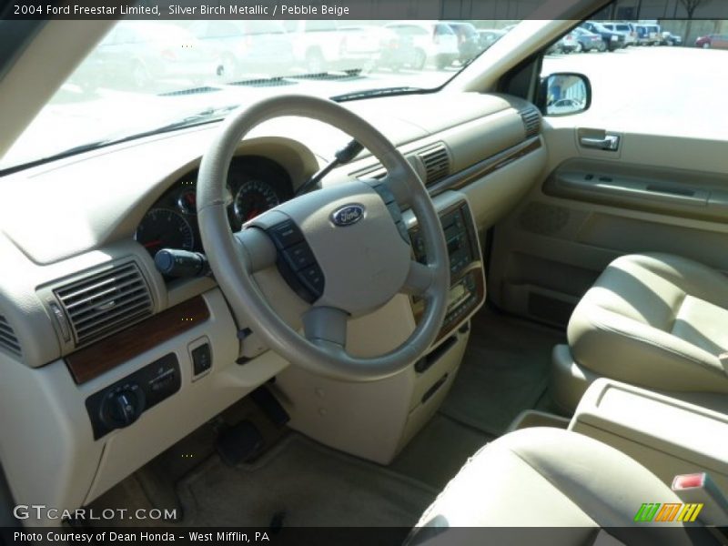 Silver Birch Metallic / Pebble Beige 2004 Ford Freestar Limited