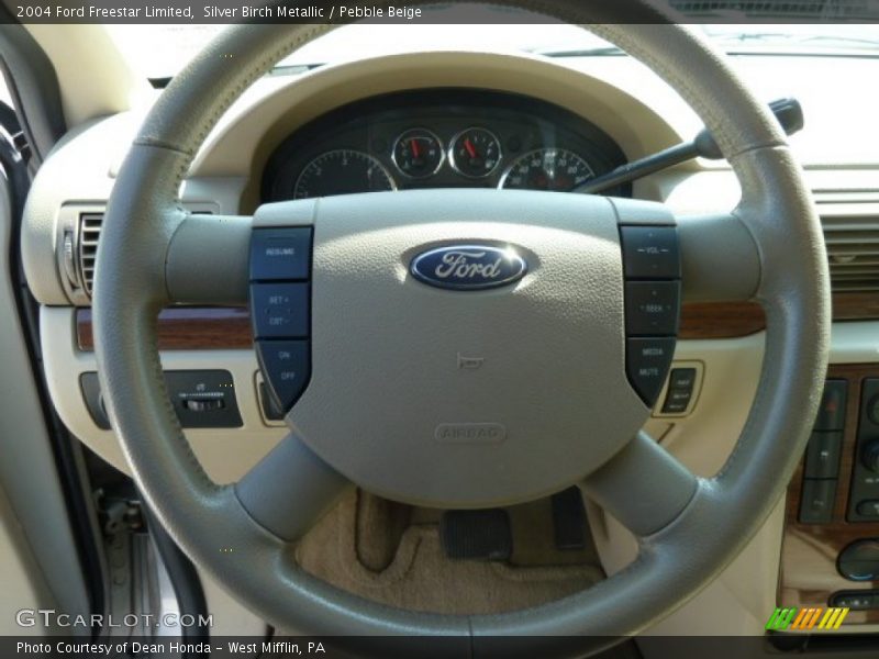 Silver Birch Metallic / Pebble Beige 2004 Ford Freestar Limited