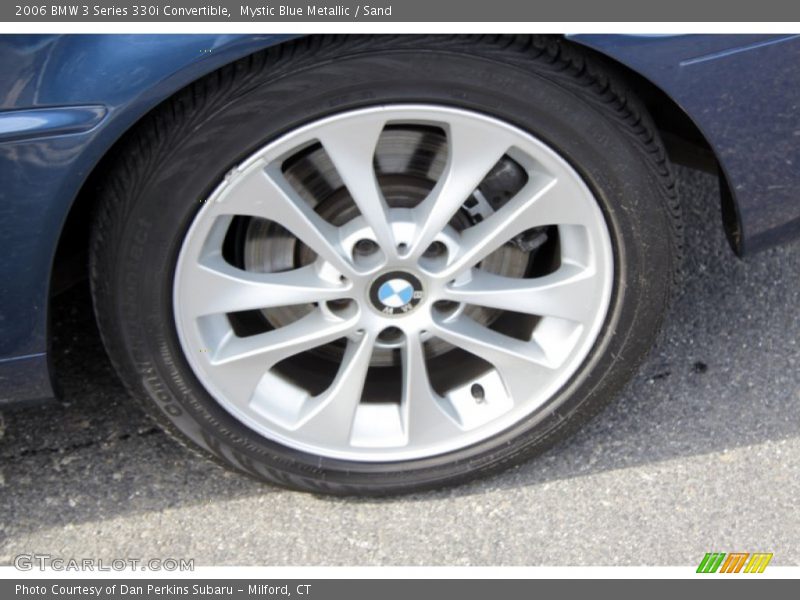 Mystic Blue Metallic / Sand 2006 BMW 3 Series 330i Convertible