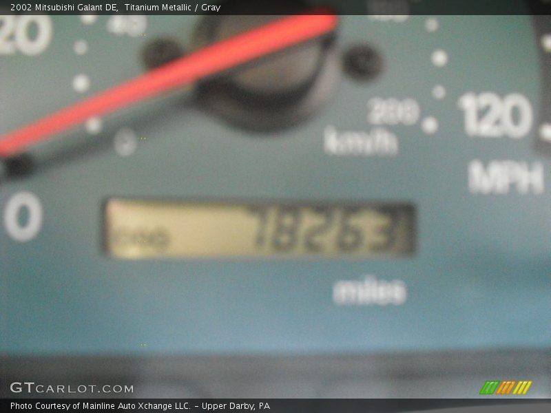 Titanium Metallic / Gray 2002 Mitsubishi Galant DE