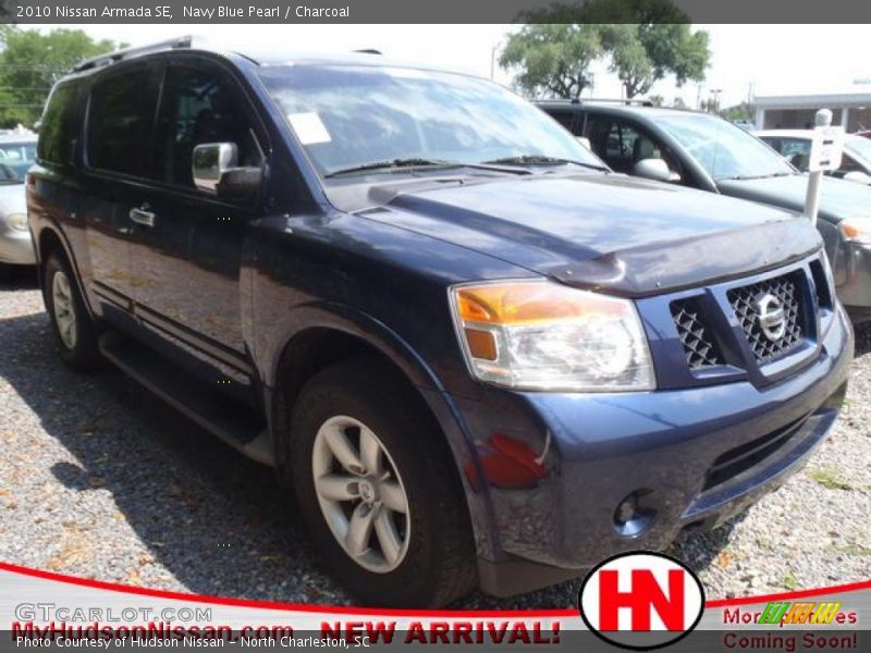 Navy Blue Pearl / Charcoal 2010 Nissan Armada SE