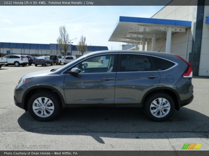 Polished Metal Metallic / Gray 2012 Honda CR-V EX 4WD