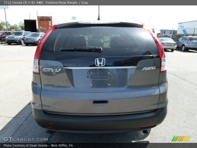 Polished Metal Metallic / Gray 2012 Honda CR-V EX 4WD