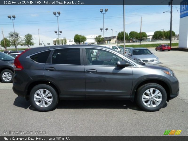 Polished Metal Metallic / Gray 2012 Honda CR-V EX 4WD