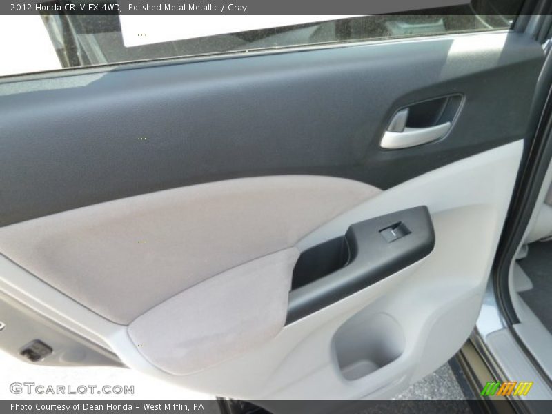 Polished Metal Metallic / Gray 2012 Honda CR-V EX 4WD