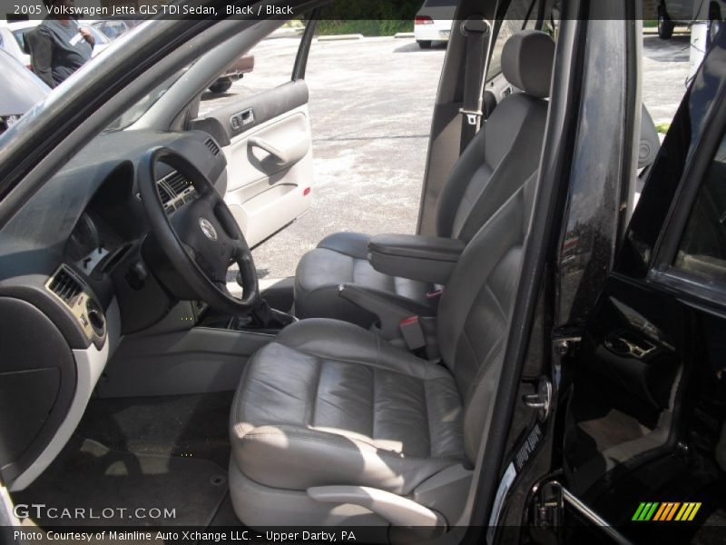 Black / Black 2005 Volkswagen Jetta GLS TDI Sedan