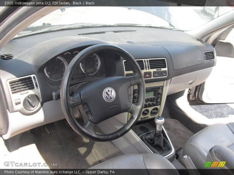 Black / Black 2005 Volkswagen Jetta GLS TDI Sedan