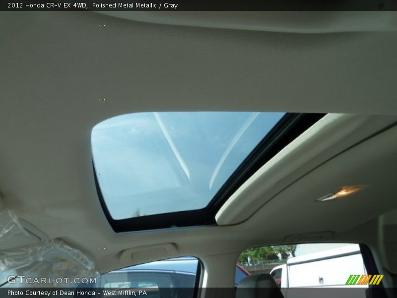 Polished Metal Metallic / Gray 2012 Honda CR-V EX 4WD