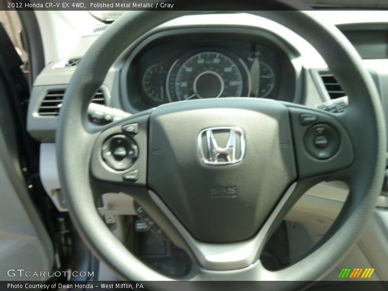 Polished Metal Metallic / Gray 2012 Honda CR-V EX 4WD