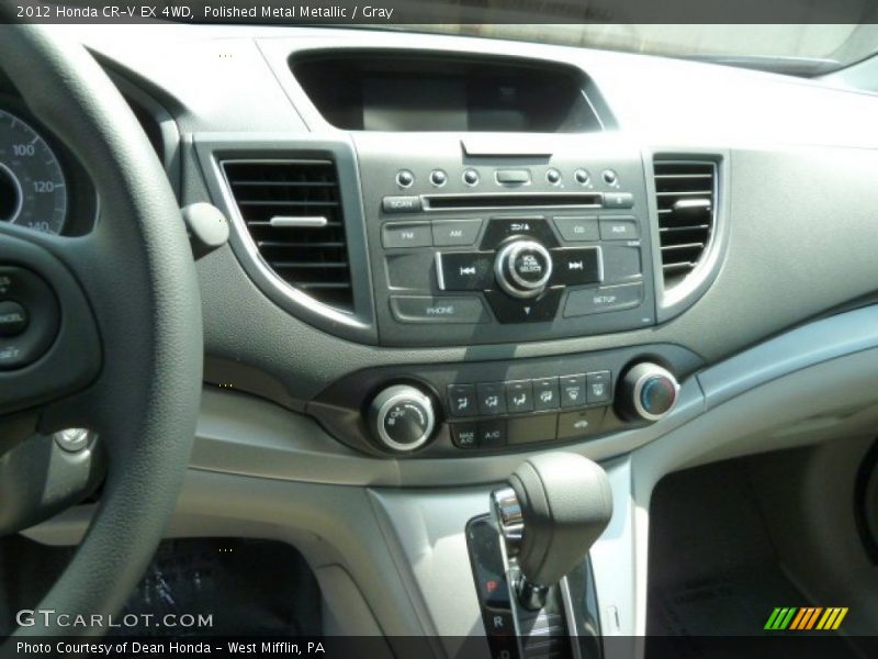 Polished Metal Metallic / Gray 2012 Honda CR-V EX 4WD