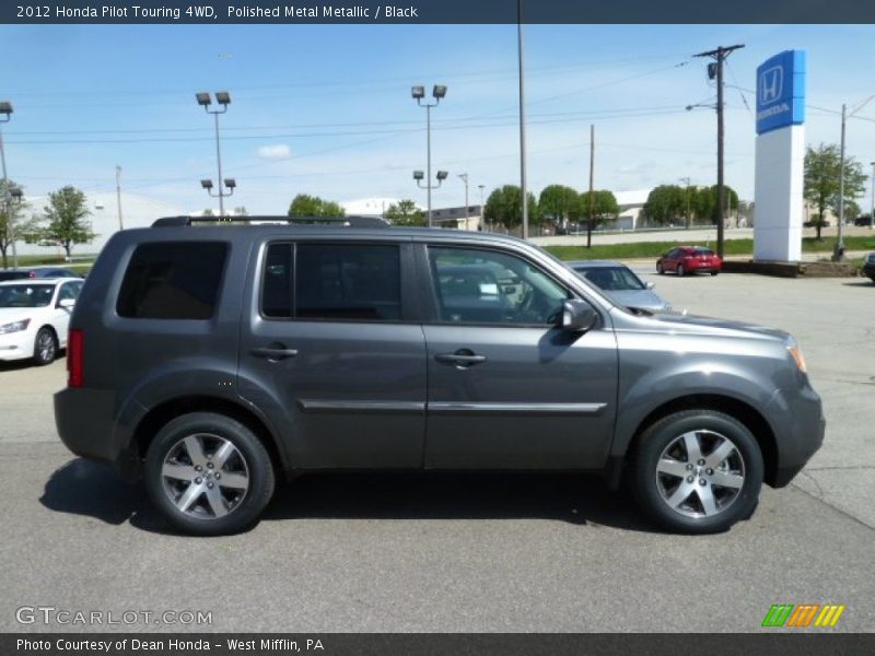 Polished Metal Metallic / Black 2012 Honda Pilot Touring 4WD