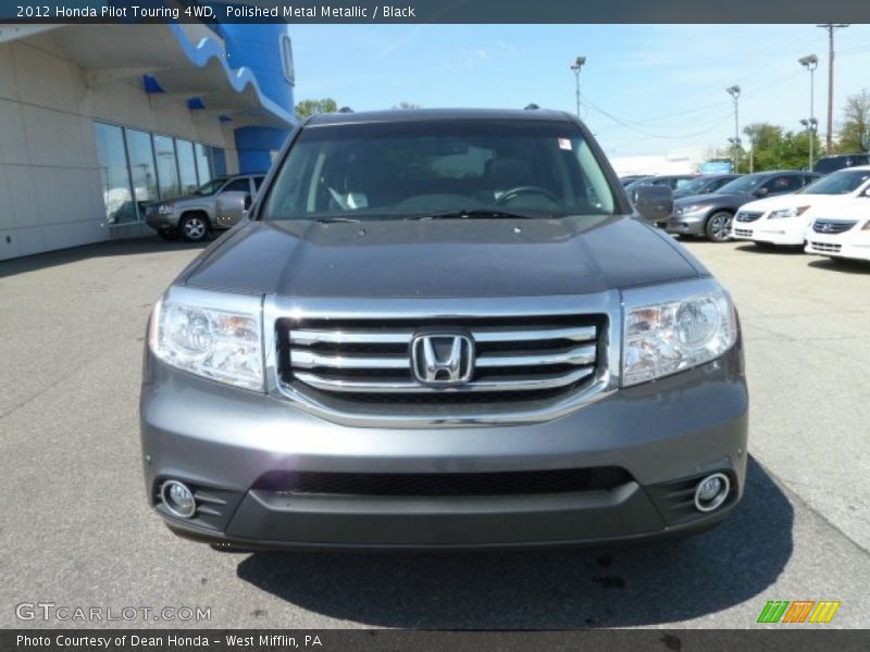 Polished Metal Metallic / Black 2012 Honda Pilot Touring 4WD