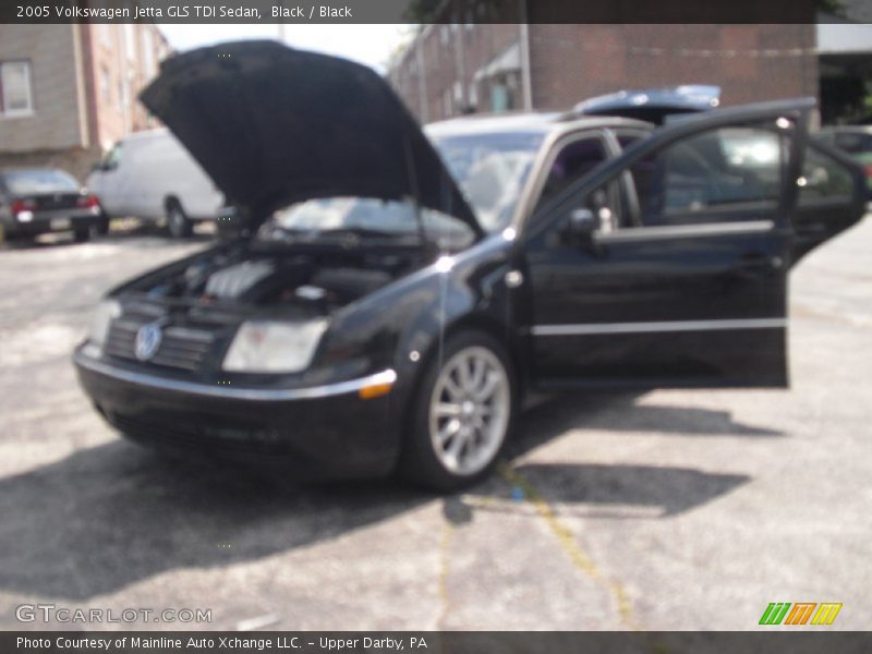 Black / Black 2005 Volkswagen Jetta GLS TDI Sedan