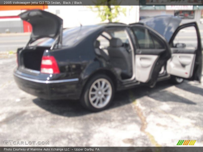 Black / Black 2005 Volkswagen Jetta GLS TDI Sedan
