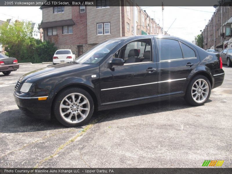 Black / Black 2005 Volkswagen Jetta GLS TDI Sedan