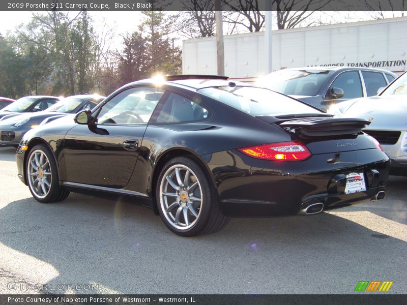 Black / Black 2009 Porsche 911 Carrera Coupe