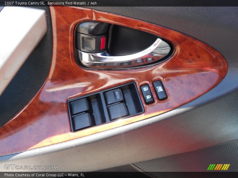 Barcelona Red Metallic / Ash 2007 Toyota Camry SE