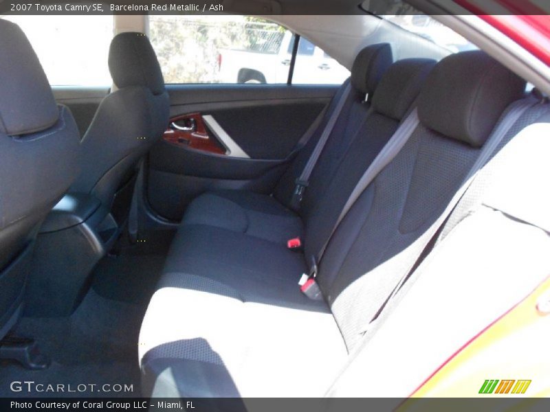 Barcelona Red Metallic / Ash 2007 Toyota Camry SE