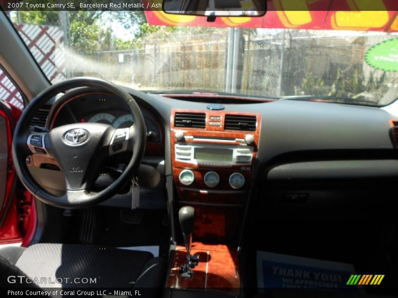 Barcelona Red Metallic / Ash 2007 Toyota Camry SE