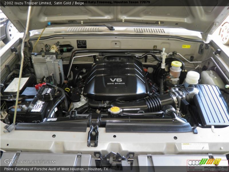 Satin Gold / Beige 2002 Isuzu Trooper Limited