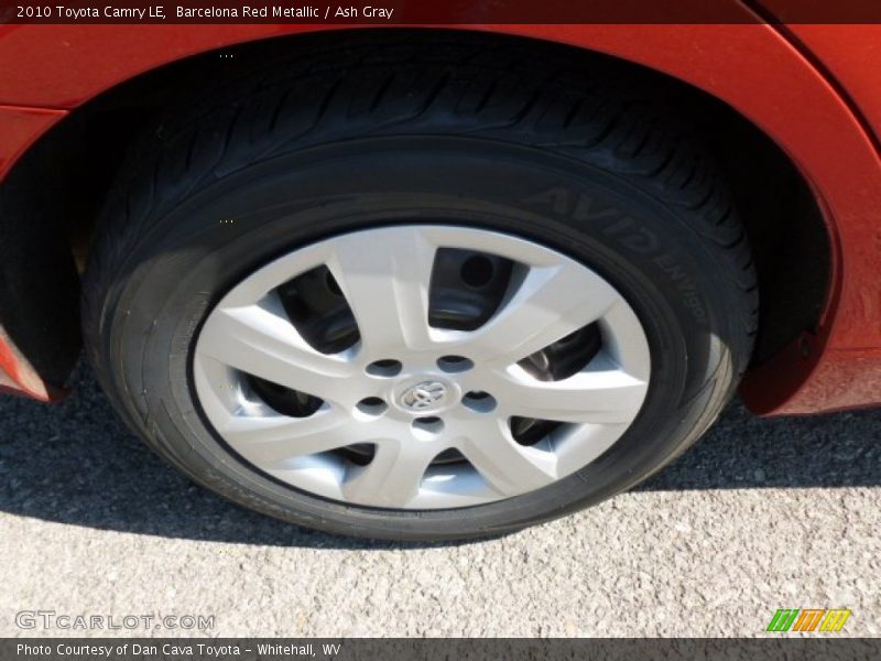 Barcelona Red Metallic / Ash Gray 2010 Toyota Camry LE