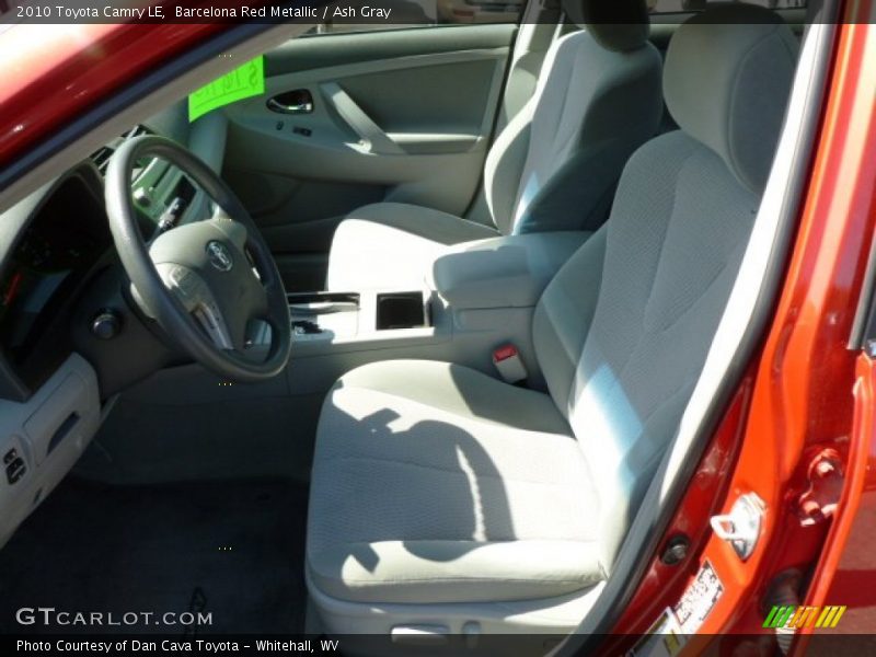 Barcelona Red Metallic / Ash Gray 2010 Toyota Camry LE