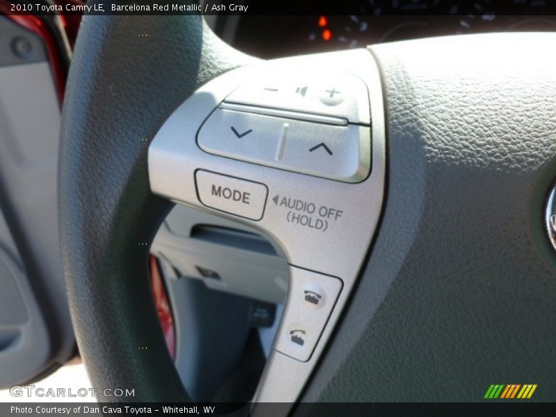 Barcelona Red Metallic / Ash Gray 2010 Toyota Camry LE