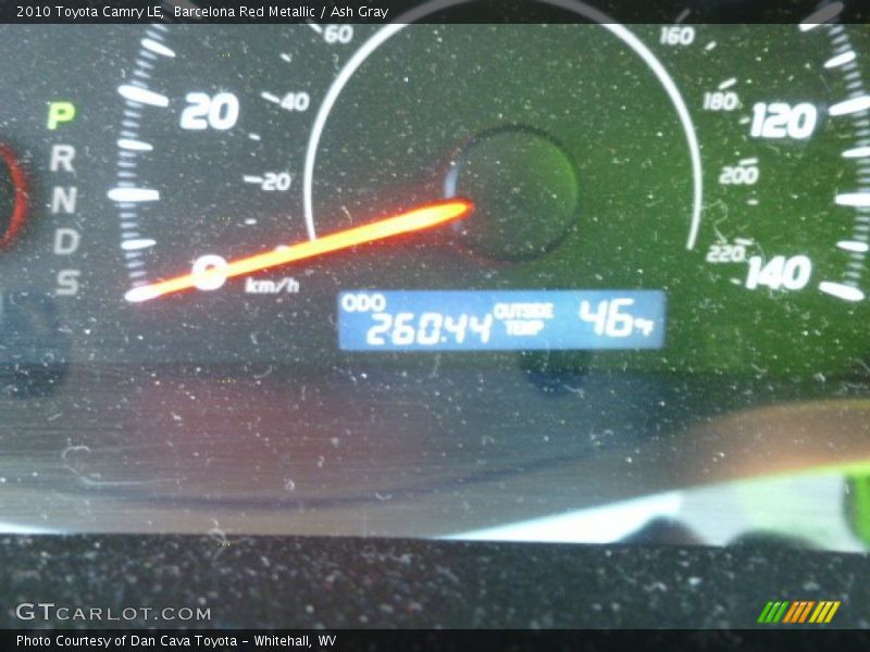 Barcelona Red Metallic / Ash Gray 2010 Toyota Camry LE