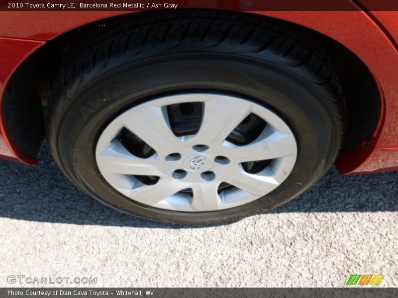 Barcelona Red Metallic / Ash Gray 2010 Toyota Camry LE