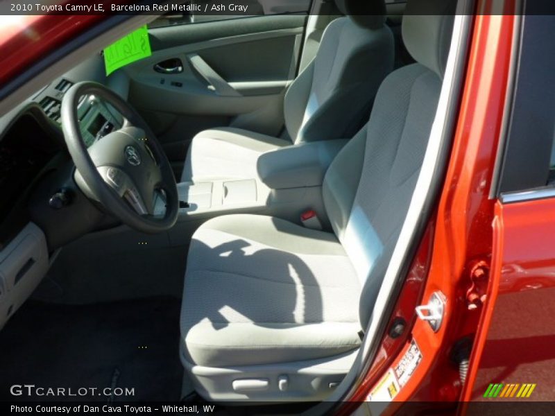 Barcelona Red Metallic / Ash Gray 2010 Toyota Camry LE